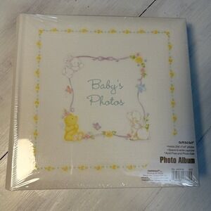 Vtg Amscan Baby's Photo Journal Album New Sealed B133